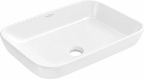Mexen Nina zápustné umývadlo do dosky 51 x 33 cm, biele - 21665100