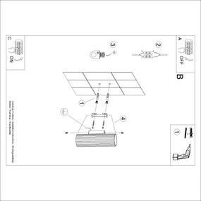 Brilagi - LED nástenné svietidlo CRESTO 2xGU10/10W/230V 20 cm hnedé