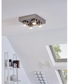 Eglo 96608 - LED Stropné bodové svietidlo ROBLEDO 1 4xGU10/5W/230V
