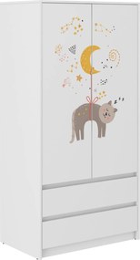 Wooden Toys Detská skriňa B-9 KOTEK