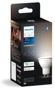 LED Stmievateľná žiarovka Philips Hue WHITE AMBIANCE GU10/4,2W/230V 2200-6500K