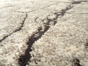 Medipa (Merinos), Kusový koberec Adelle 3D 20081-0345 beige, 80x150, béžová, kancelária