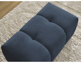 Modrá ženilková podnožka Roxelane – Bobochic Paris