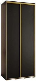 Skriňa 45 Canaris 1 100 čierna/gold