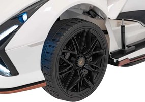 Elektrické autíčko Lamborghini SIAN biele