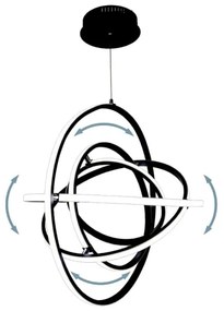 Eglo 39893 - LED Luster na lanku RETORNIO LED/44W/230V