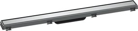 Hansgrohe RainDrain Match, vrchná sada sprchového žľabu 800 s výškovo nastaviteľným rámom, chrómová, HAN-56038000