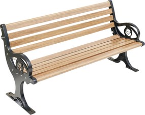 CH Záhradná hliníková lavička Charlotte