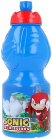 Plastová fľaša na pitie Ježko Sonic - 400 ml