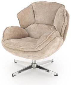 Otočné křeslo Guido béžové