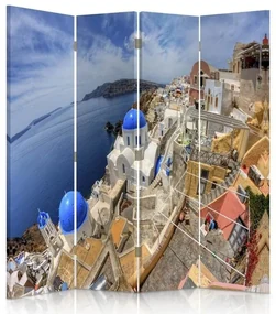 Gario Paraván Santorini Rozmery: 145 x 170 cm, Prevedenie: Klasický paraván