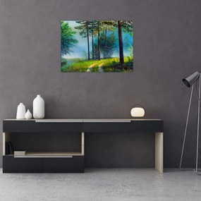 Obraz - Olejomaľba krajiny (70x50 cm)