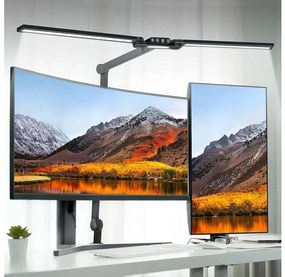 Brilagi - LED Stmievateľná dotyková stolná lampa VARIO LED/24W/230V 3000-6500K čierna