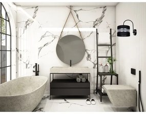 Nástenné svietidlo CORAL 1xE27/60W/230V čierna