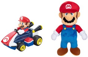 Carrera Mini autíčko na diaľkové ovládanie Super Mario + Plyšová hračka Super Mario, 23 cm  (800007999)