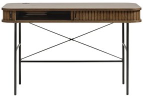 Pracovný stôl v dekore duba 60x120 cm Nola – Unique Furniture