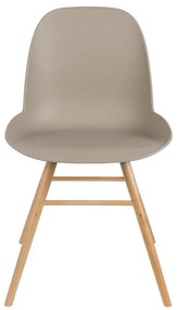 Béžové jedálenské stoličky v súprave 2 ks Albert – Zuiver