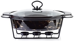 Keramická misa s ohrievačom Midnight 1,6L
