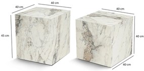 Odkladací stolík Kup Set Freesia, 2 ks