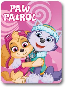 DETSKÁ FLEECOVÁ DEKA PAW PATROL 100X140 CM VZOROVANÁ