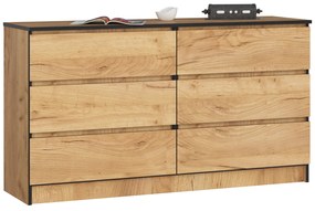 Komoda Keanu (dub craft). Vlastná spoľahlivá doprava až k Vám domov. 1071296