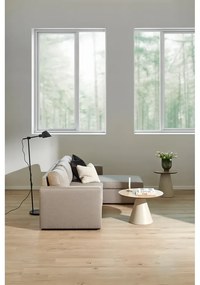 Konferenční stolek Soli 65 cm šedý/dub přírodní