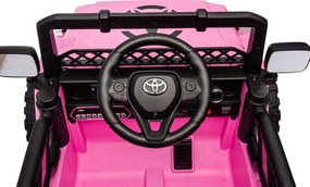 LEAN CARS Toyota FJ Ružová 4x4 batéria