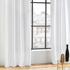 Biely saténový záves 140x240 cm Shana – douceur d'intérieur