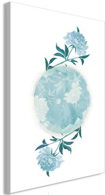 Artgeist Obraz - Floral Planet (1 Part) Vertical Veľkosť: 20x30, Verzia: Premium Print