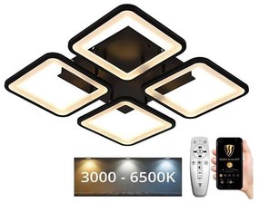 Brilagi - LED Stmievateľný prisadený luster SQUARED LED/85W/230V 3000-6500K + DO