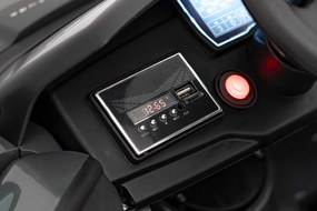 Ramiz Vozidlo Audi RSQ E-TRON sivé