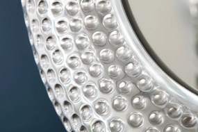 Zrkadlo Orient okrúhle 60cm strieborné