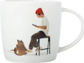XXXLutz HRNČEK NA KÁVU kostný porcelán (bone china) keramika Maxwell & Williams - Jedálenské sety - 004141040702