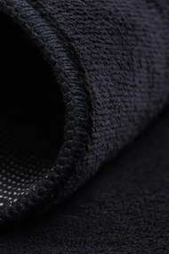 Protišmykový koberec PLUSH čierny