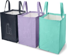 Tašky na triedenie odpadu, 3 ks