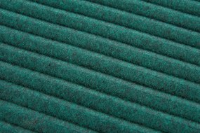 Hanse Home Collection koberce Rohožka Mix Mats Striped 105650 Smaragd Green - 60x90 cm