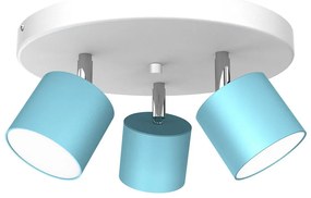 Bodové svietidlo DIXIE 3xGX53/11W/230V modrá