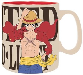 Hrnček One Piece - Luffy & Wanted