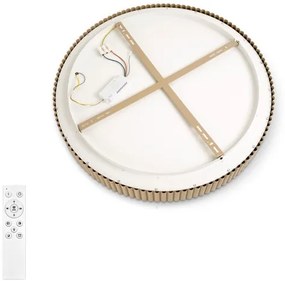Brilagi - stmievateľné LED stropné svietidlo FALCON MODERN LED/30W/230V 40 cm béžové + diaľkové ovládanie