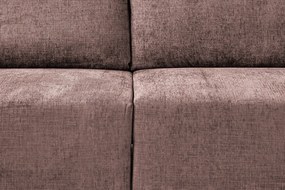 Rozkladacia pohovka Anafi, tmavo ružová látka