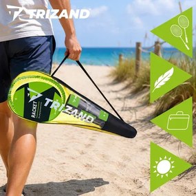 9-dielna bedmintonová sada v puzdre - Trizand