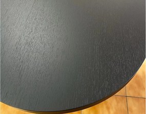 Jedálenský rozkladací stôl Domingo 100/250 cm čierny