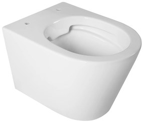 Gamma Erga Emma, závesná WC misa 48x37 cm Rimless s pomaly padajúcim sedadlom, biela lesklá, ERG-GMAMUT-201
