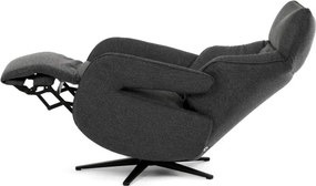 Polohovacie kreslo sivé, elektrické TV-B3973 GREY2