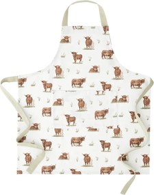 Bavlnená zástera Angus Highland Cow – Catherine Lansfield