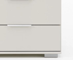 Nočný stolík Nadja, biela