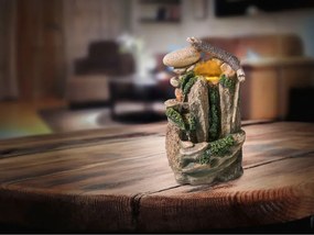 Livarno home Izbová fontána s LED (kamene)  (100360139)