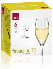 RONA 6x Pohár na víno FAVOURITE OPTICAL 170ml