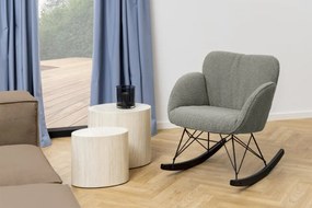 Actona Set konferenčných stolíkov Mice (2 ks) - béžový mramor