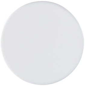 Biely nástenný háčik Wenko Melle, ⌀ 5 cm